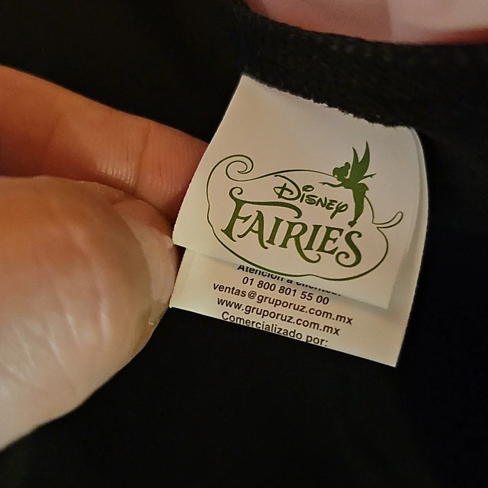 Nwt Disney Fairies Vibrant Nylon Zip Top Tote - Picture 9 of 9
